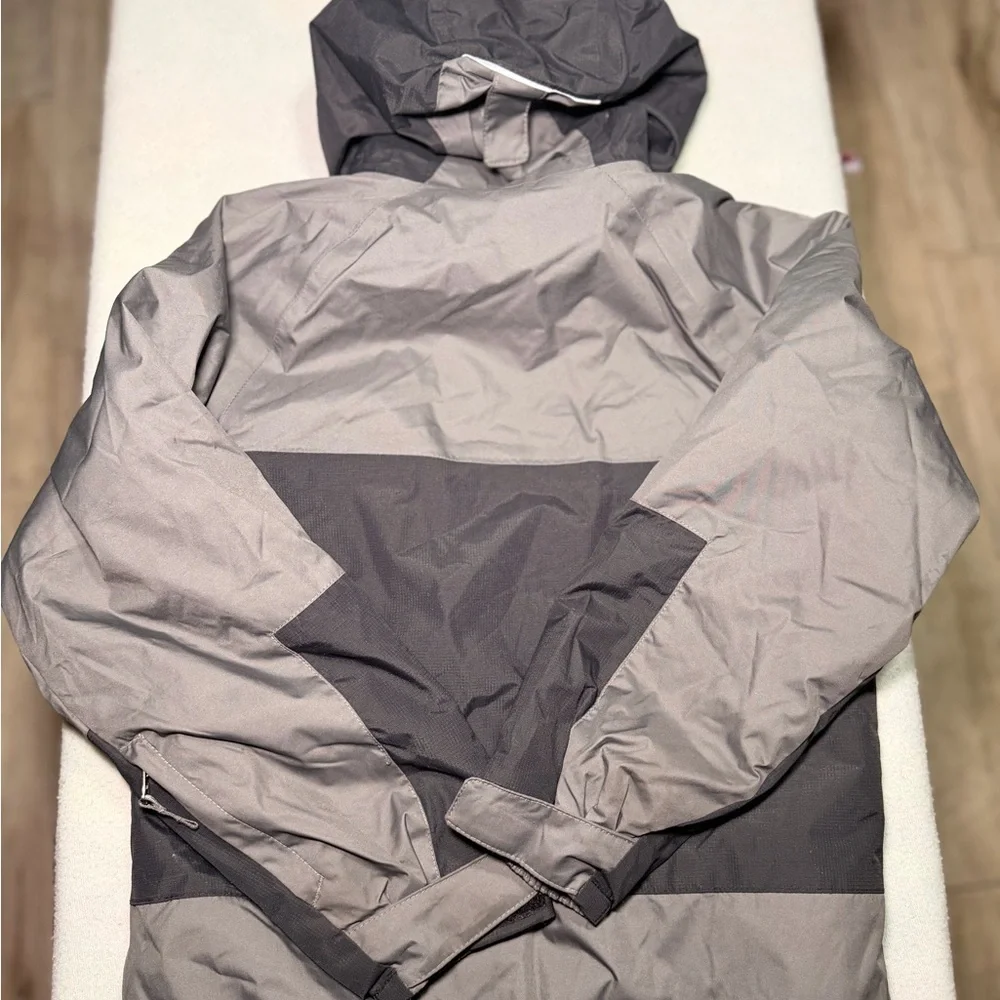 Columbia Kids Two-Tone Gray Raincoat